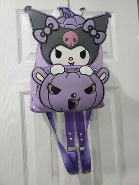 Loungefly Sanrio Kuromi Halloween Purple Backpack